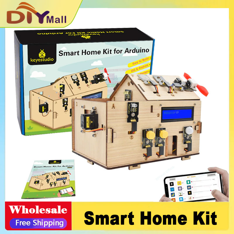 Home Automation Arduino - Zestaw Keyestudio Smart IoT Home Kit