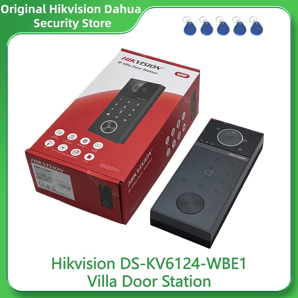 Smart Doorbell Wired - Hikvision DS-KV6124-WBE1 Stacja wejściowa do willi