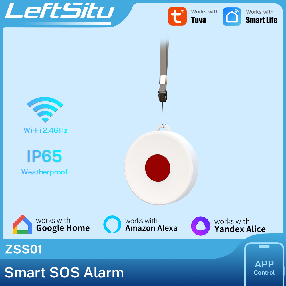 Home Automation Diy - Inteligentny przycisk Tuya ZigBee IP65, bezprzewodowy