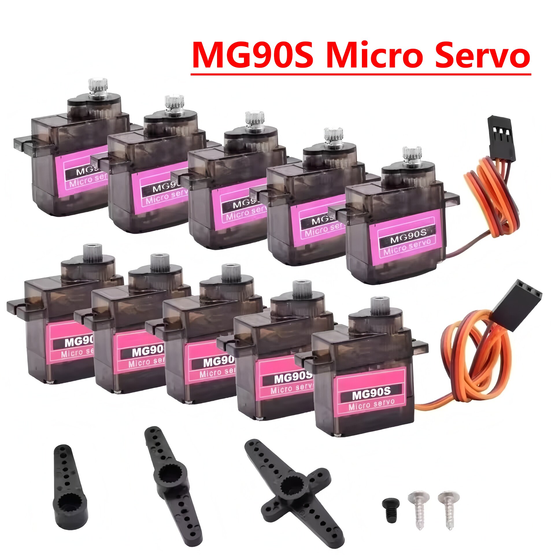 Diy Automation Projects - 4/5/10/20 szt. MG90S Mikro Serwo Silnik