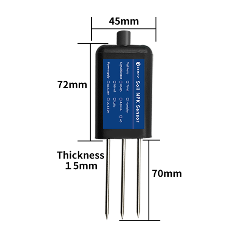 Temperature Humidity Sensor - Zestaw czujników glebowych RS485 4-20mA: temperatura,