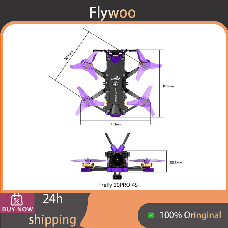 Diy Automation Projects - Zestaw ramy z włókna węglowego Flywoo