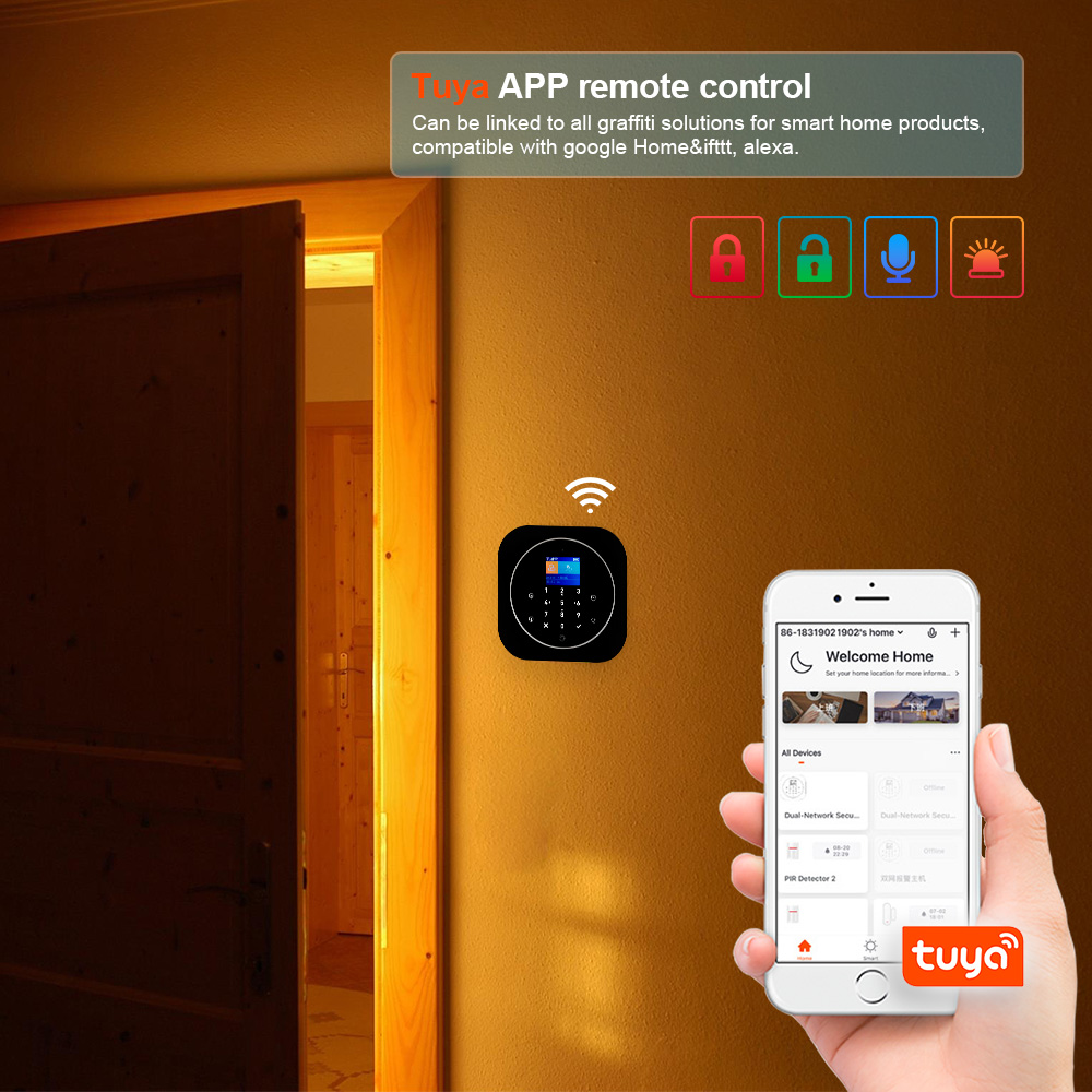 KERUI G12 2G Wifi Bezprzewodow – Home Automation Diy recenzja i cena
