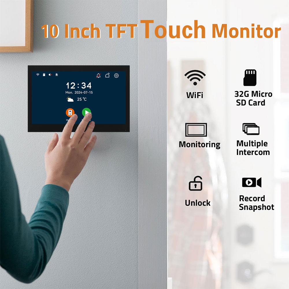 Tuya 1080P 5G Wifi 7/10-calowy – Smart Doorbell Wired recenzja i cena