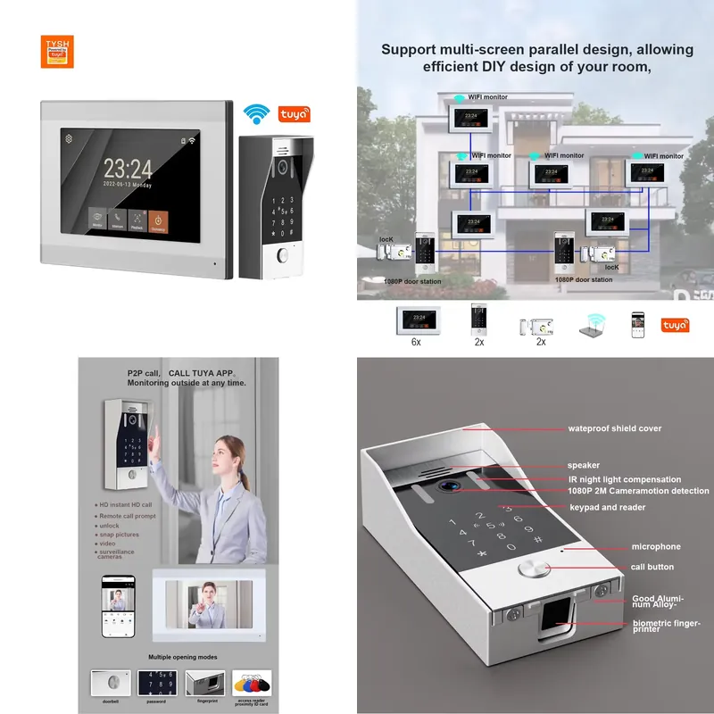 TYSH 2-przewodowy inteligentny – Smart Doorbell Wired recenzja i cena