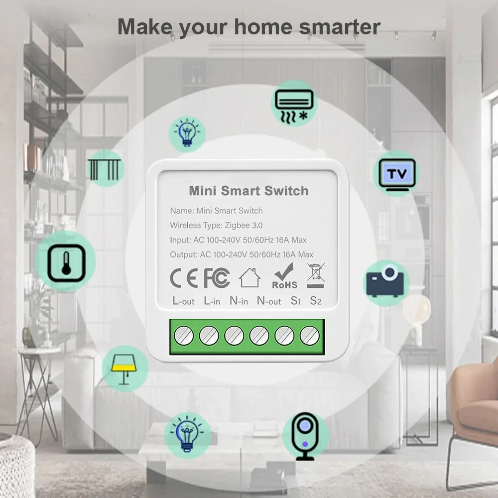 Mini Przełącznik Inteligentny  – Home Automation Diy recenzja i cena