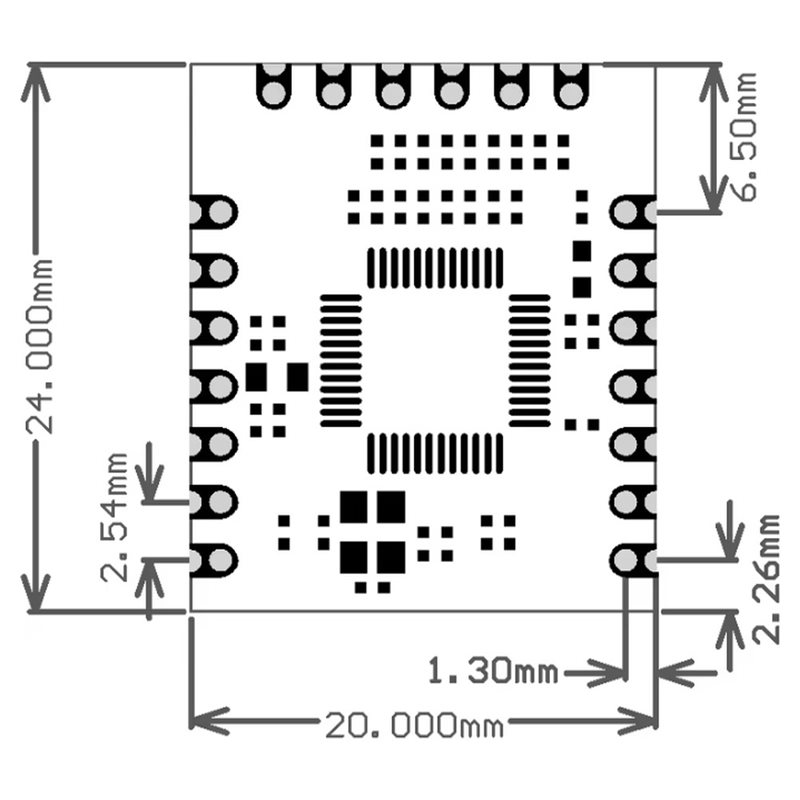 Moduł Ethernetowy AB42-W5500-I – Ethernet Module W5500 recenzja i cena