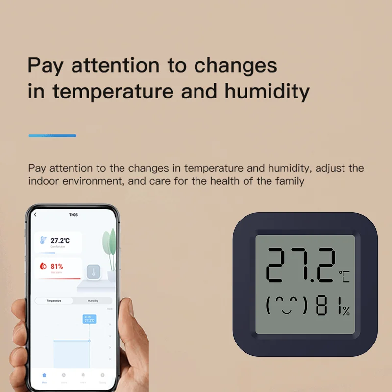 Mini Inteligentny Termometr Hi – Temperature Humidity Sensor recenzja i cena