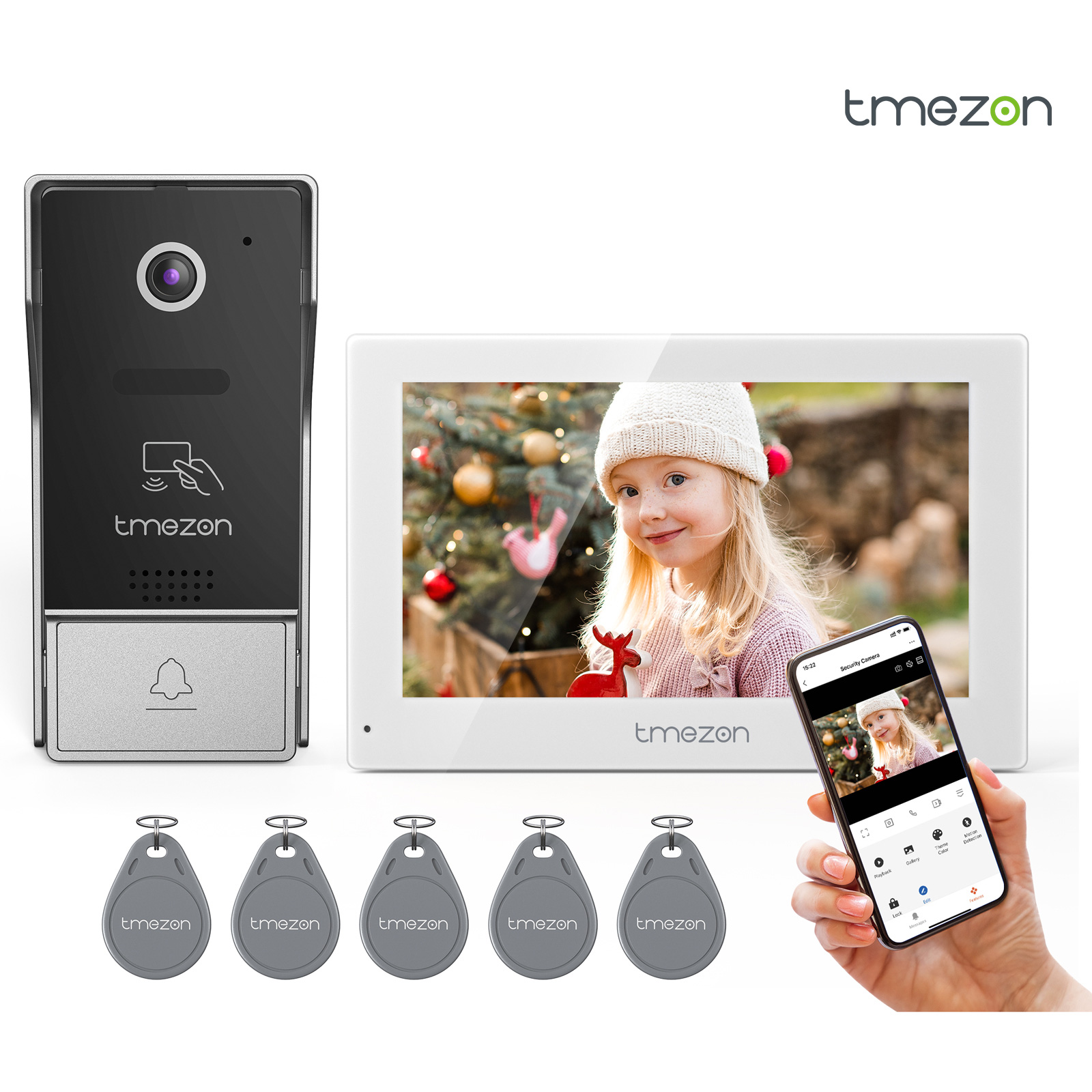 7-calowy bezprzewodowy wideodo – Smart Doorbell Wired recenzja i cena