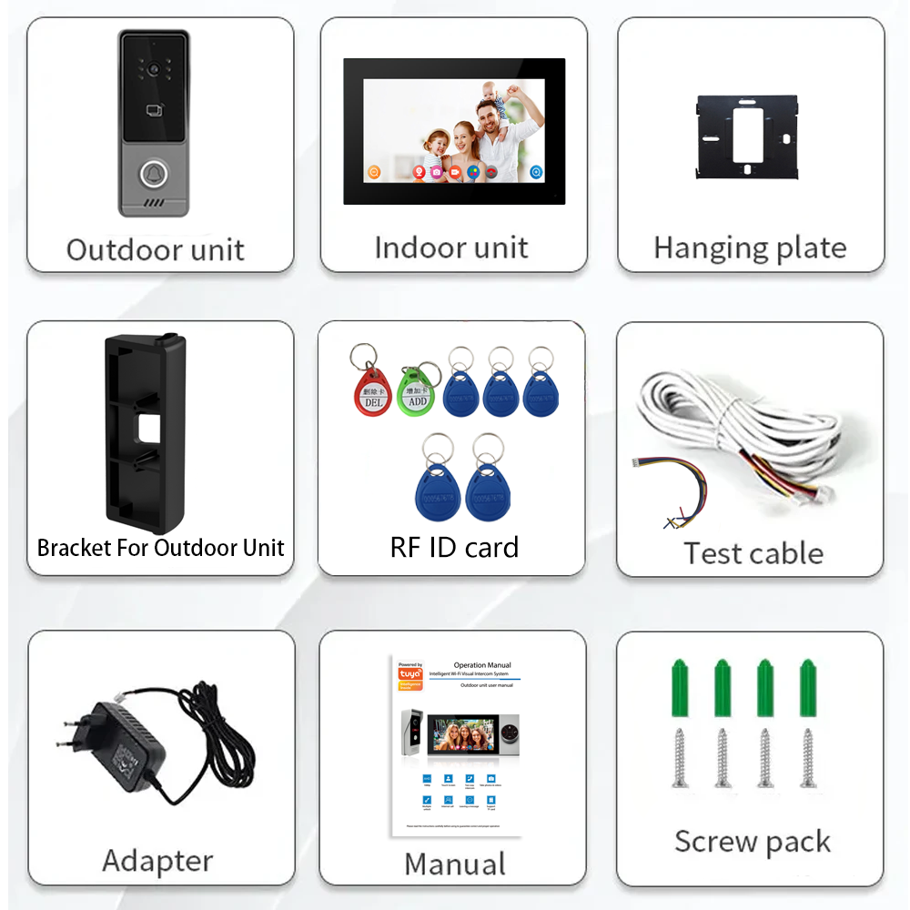 Inteligentny zestaw wideodomof – Smart Doorbell Wired recenzja i cena