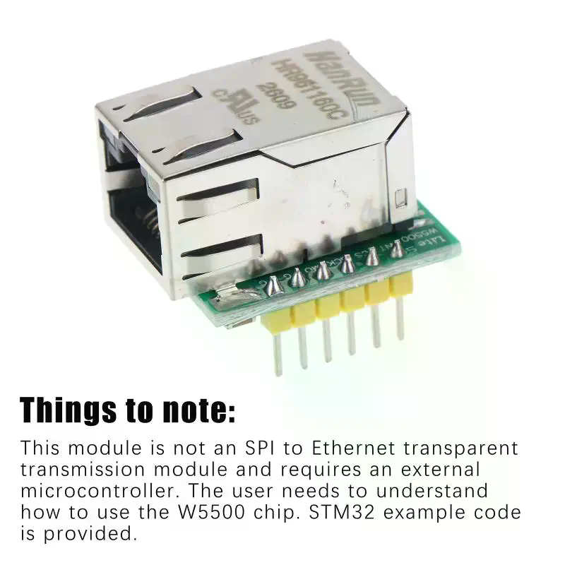Elektronika USR-ES1 W5500 Chip – Ethernet Module W5500 recenzja i cena