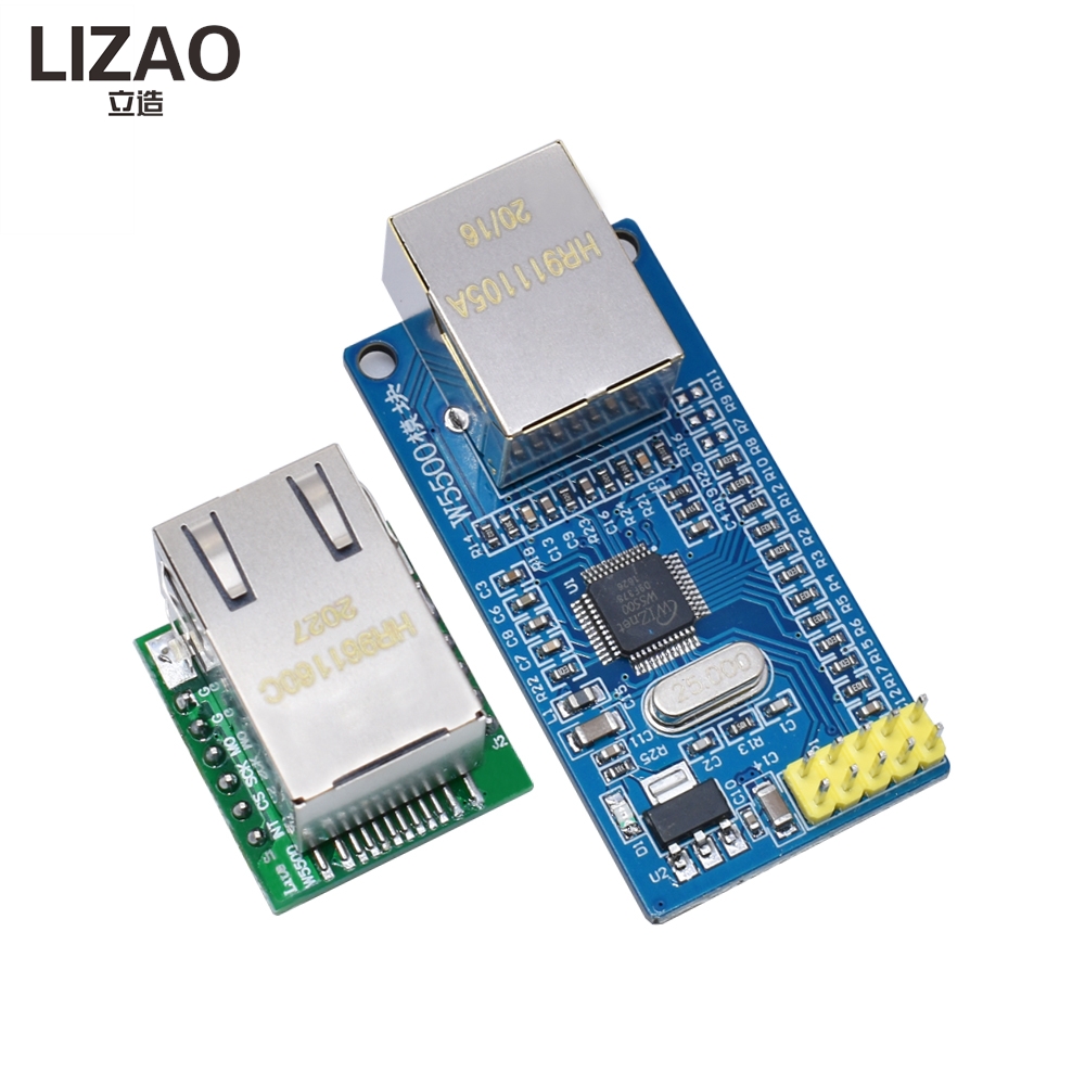 Moduł sieci Ethernet LIZAO W55 – Ethernet Module W5500 recenzja i cena